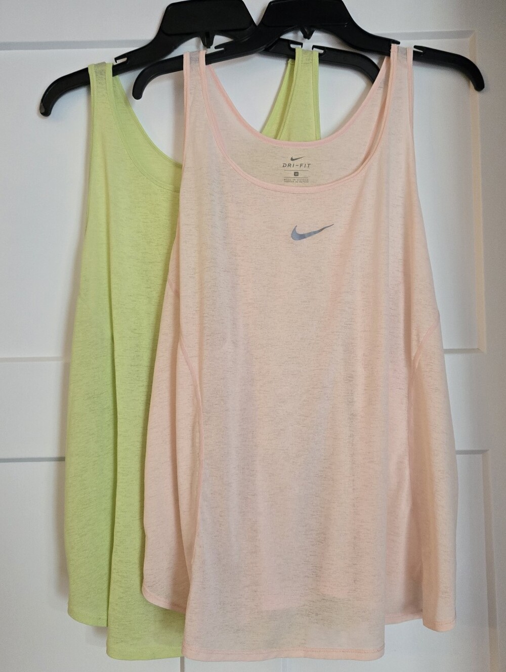 2 Nike Women's Dri-FIT Tank Tops